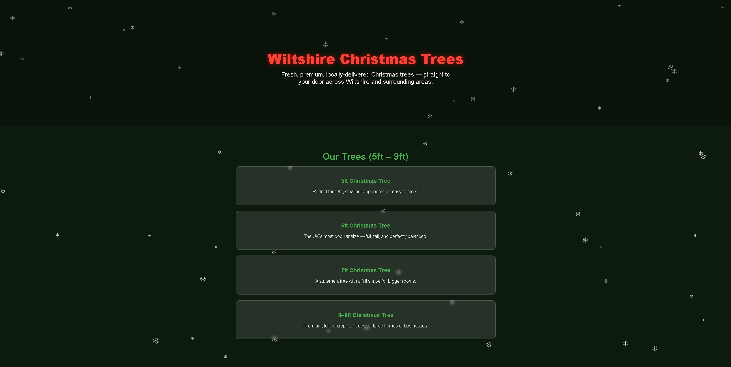 Older website before redesign